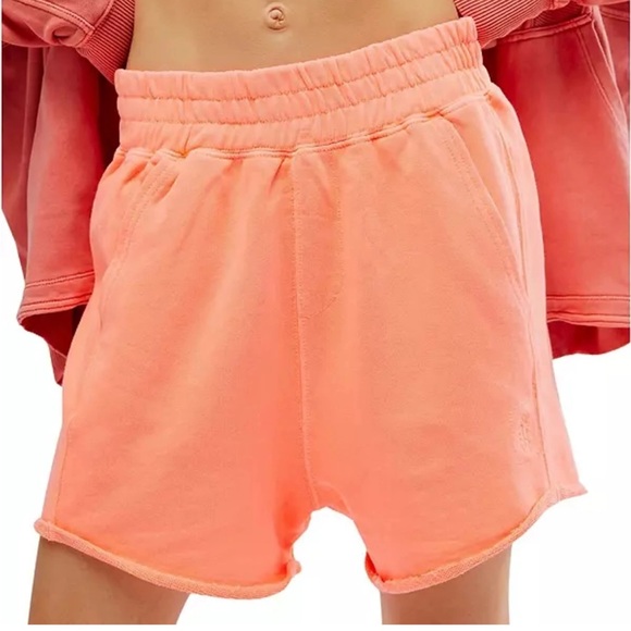 NWT 🍃 FP Free People Movement All Star Shorts - Beach Clay Combo - size M - Picture 2 of 8
